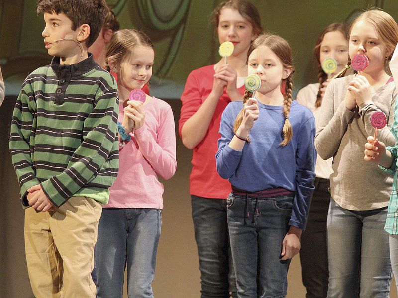 Scenes from a school musical